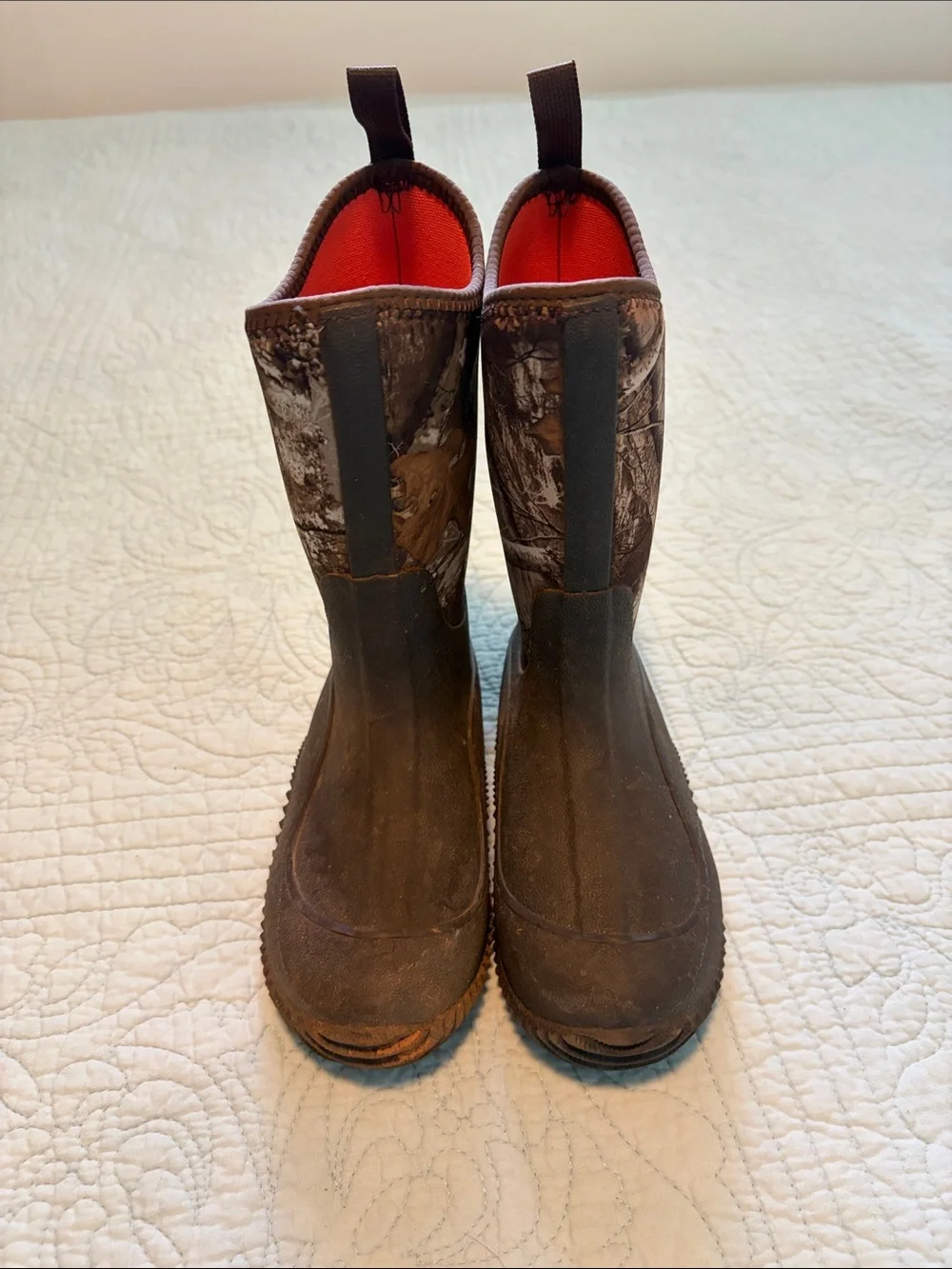 The Original Muck Boot Company Kids' Brown Camo Rain & Snow Boots